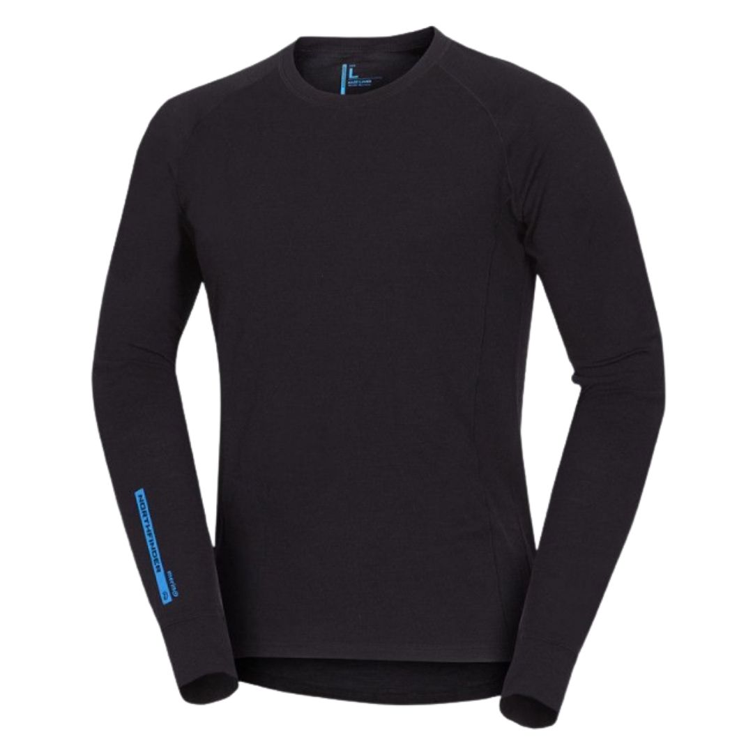 Herren Thermounterwäsche Northfinder ED TR-5035SNW Merino Black